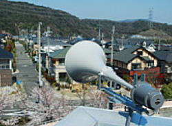 写真:防災スピーカー 写真:防災スピーカー