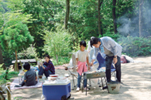 写真:社家郷山キャンプ場 写真:社家郷山キャンプ場