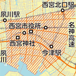 画像:条例の保全対象区域 画像:条例の保全対象区域