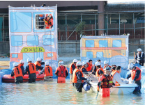 画像:西宮市総合防災訓練 画像:西宮市総合防災訓練