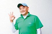 写真:ノルディックウオーキング講師 藤川真司さん 写真:ノルディックウオーキング講師 藤川真司さん