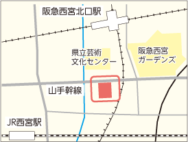画像: 会場周辺地図 画像: 会場周辺地図