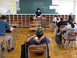写真:あすなろ学級 授業の様子 写真:あすなろ学級 授業の様子