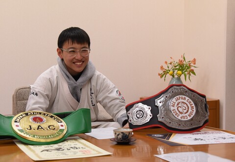 橋本龍之介選手らと石井市長